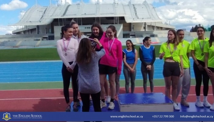 Senior Boys & Girls Athletics Teams at Nicosia Competition